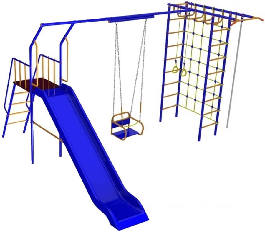 Детский Уличный Комплекс С Горкой Купить
